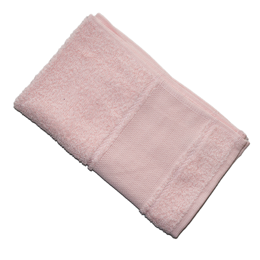 [B12270GT#09] Serviette d'invité Softline galon aida 30x50cm, rose