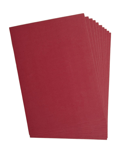 [2520#24] Golfkarton 50x70cm, 1 vel, bordeaux rood