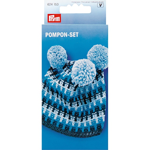 [624153] Appareils à pompons 4 tailles (3.3 cm - 4.5 cm - 5.5 cm - 9 cm)