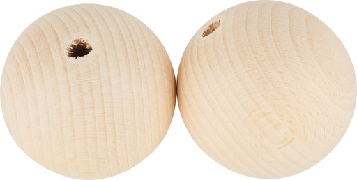 [211040] Boules en Bois 40mm, 25pc