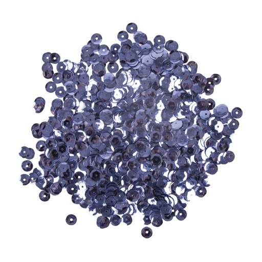 [R39270#09] Paillettes bombées, 6mm ø, bleu moyen, boîte 4000pces