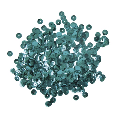 [R39270#15] Paillettes bombées, 6mm ø, jade, boîte 4000pces