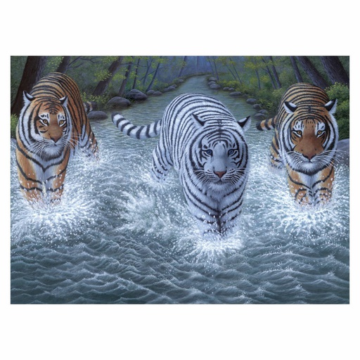 [RB-PJL#34] Painting by Numbers 286x390mm, Three Tigers