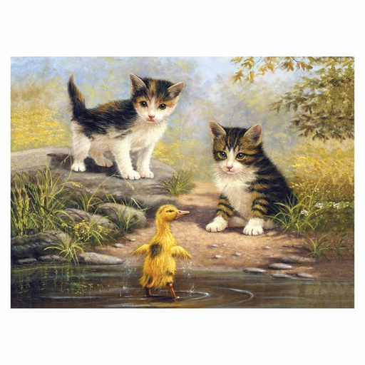 [RB-PJL#33] Painting by Numbers 286x390mm, Pond Pals