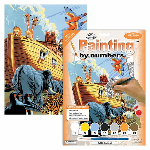 [RB-PJS#23] Painting by Numbers 225x305mm, Noah's Ark