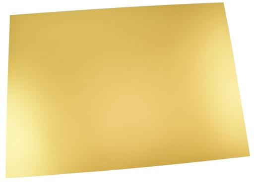 [0658#GG] Fotokarton 300g/m², 50x70cm, 10 vellen, goud glanzend