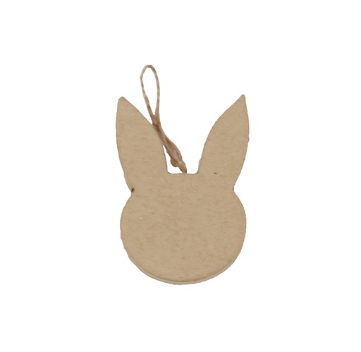 [DE-AC#843] Décopatch Déco - Flat rabbit head to hang