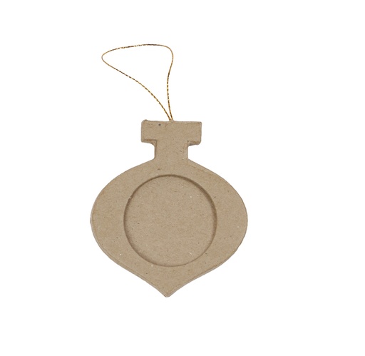 [DE-NO#052] Décopatch Kerstmis - Frame flat widen Xmas ball to hang