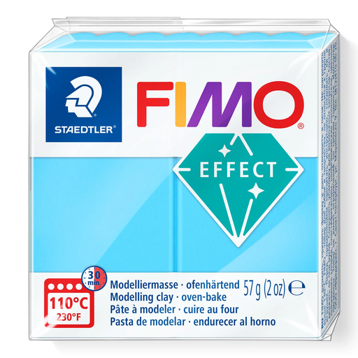 [S8010N#301] Fimo effect neon 57 gr bleu