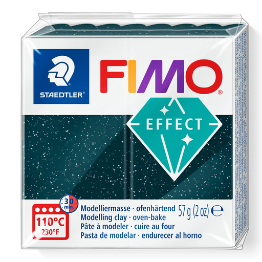 [S8020E#903] Fimo effect boetseerklei, 57gr - sterrenwolk