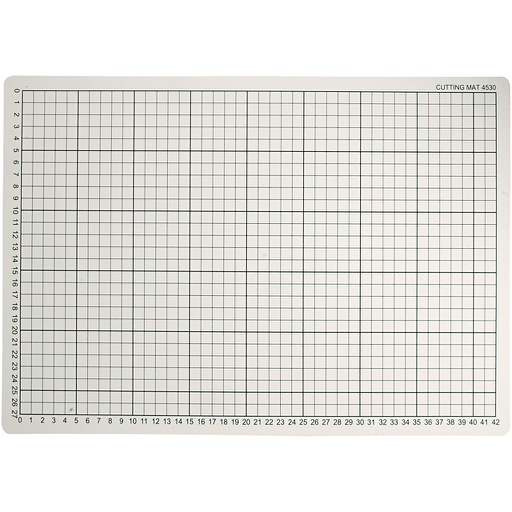 [CR11730] Tapis de coupe, dim. 30x45 cm, ép. 3 mm, 1 pièce