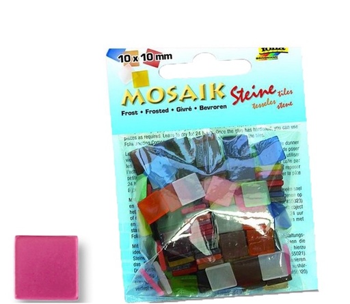 [FOL582#23] Mosaïque, 45g/190 pces, 10x10mm, Givre - pink