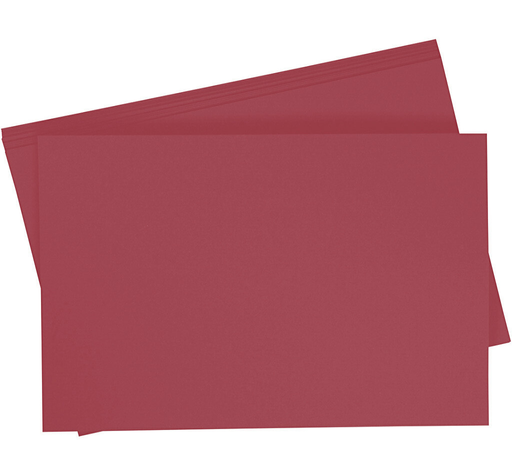 [0656#221] Carton affiche 380g/m², 48x68cm, 1 feuille, rouge foncé