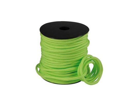 [P17506#191] Paracord 4mm - 40m - Vert Fluo