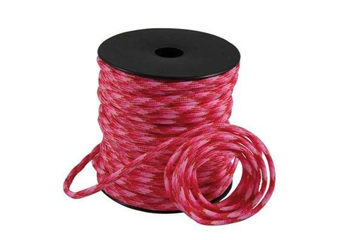 [P17506#085] Paracord 4mm - 40m - Rouge-Rose