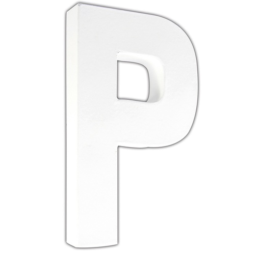 [DE-ABC#715] Décopatch lettre "P", 20,5cm