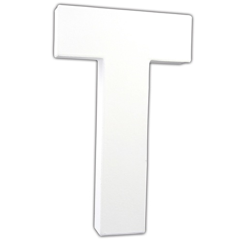 [DE-ABC#719] Décopatch lettre "T", 20,5cm