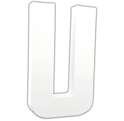 [DE-ABC#720] Décopatch lettre "U", 20,5cm