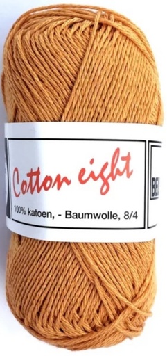 [DU#358] Haakkatoen Cotton 8 (100% katoen) 50gr, Maïsgeel