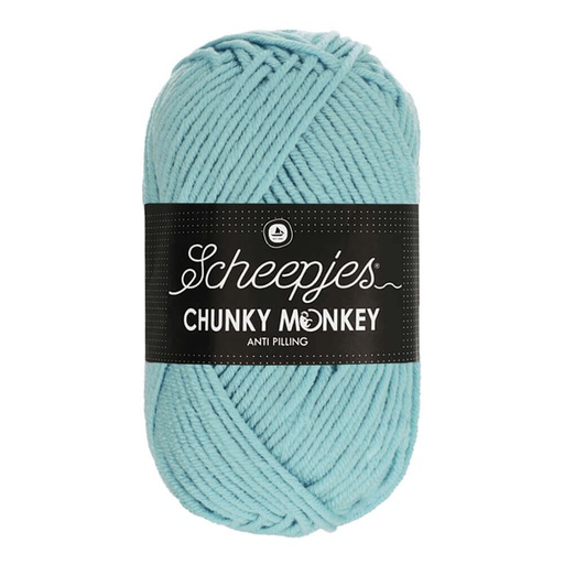 [CHU500#1019] Scheepjes Chunky Monkey 5x100g - 1019 Powder Blue