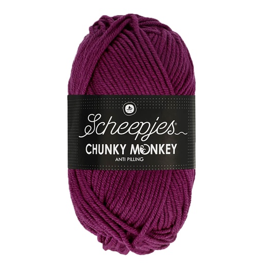 [CHU500#1061] Scheepjes Chunky Monkey 5x100g - 1061 Cerise