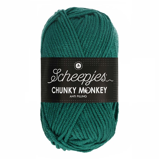 [CHU500#1062] Scheepjes Chunky Monkey 5x100g - 1062 Evergreen