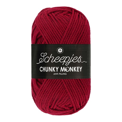 [CHU500#1123] Scheepjes Chunky Monkey 5x100g - 1123 Garnet