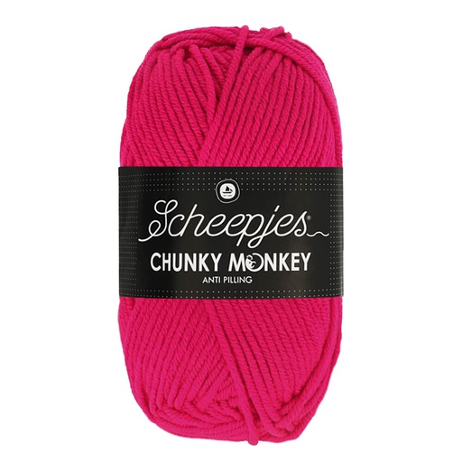 [CHU500#1435] Scheepjes Chunky Monkey 5x100g - 1435 Magenta