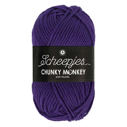 [CHU500#2001] Scheepjes Chunky Monkey 5x100g - 2001 Deep Violet