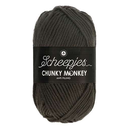 [CHU500#2018] Scheepjes Chunky Monkey 5x100g - 2018 Dark Grey