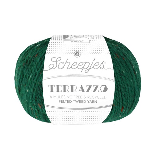 [TER250#759] Scheepjes Terrazzo 5x50g - 759 Verde Bottiglia