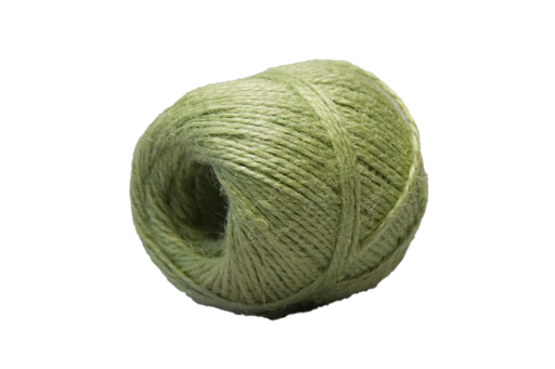 [3142#LGR] Corde de Jute 2-fils - 100 gr - Vert Clair