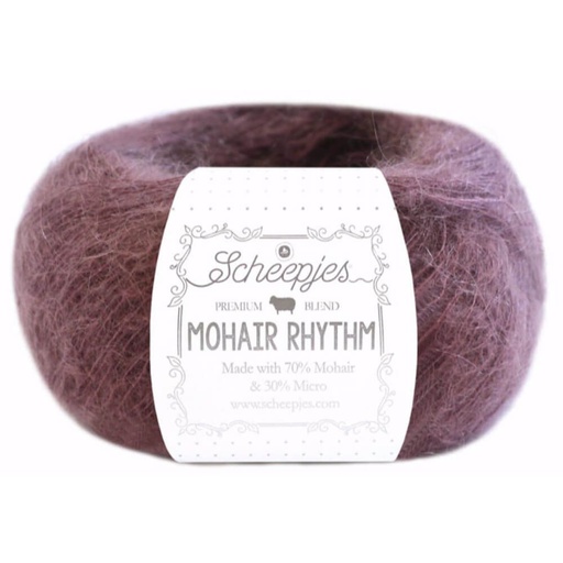 [MHR250#671] Scheepjeswol Mohair Rhythm, 10x25gr, 70% Mohair/30% microvezel, kleur " Quickstep"