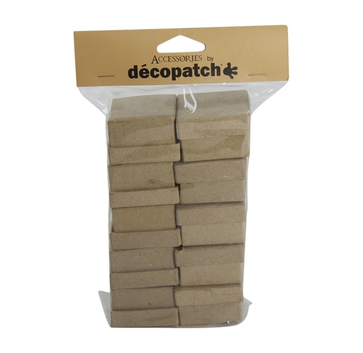 [DE-EV#010] Décopatch Doosjes - Doos Set van 10 doosjes - Vierkant.