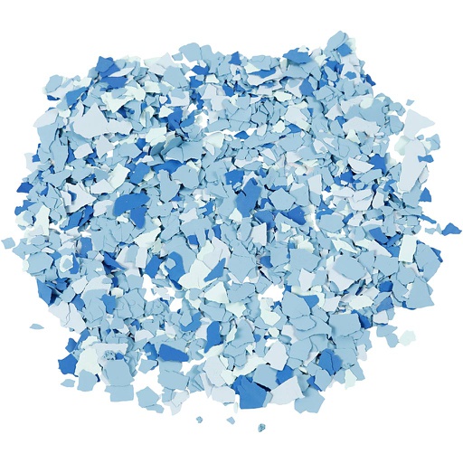 [CR24591] Flocons de Terrazzo, bleu, 90 gr/ 1 boîte