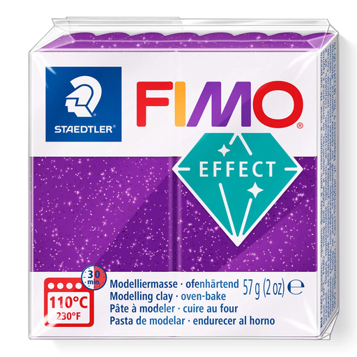 [S8010E#602] Fimo effect galaxy 57 g mauve