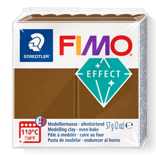 [S8010M#71] Fimo effect metallic 57 g cuivre