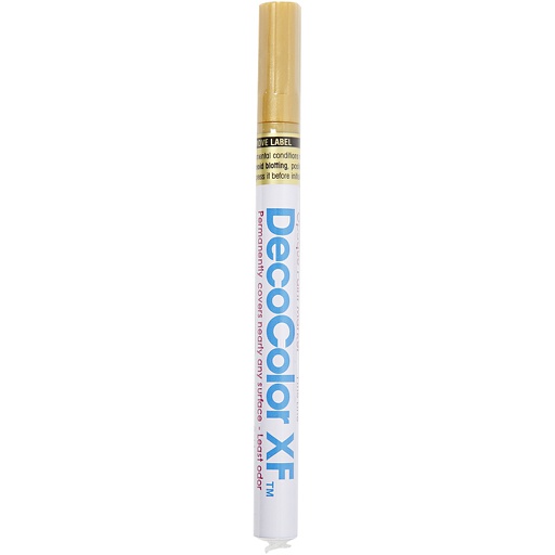 [CR25034] Deco stift goud, lijndikte 1.2 mm - 1 stuk