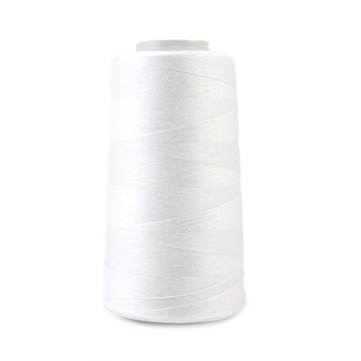 [DB40016#009] Fil surjeteuse Diamondspun (3000y) , Blanc