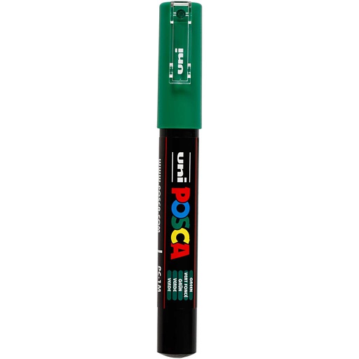 [CR273036] Posca verfstift PC1MC Extrafijne conische punt - Donkergroen