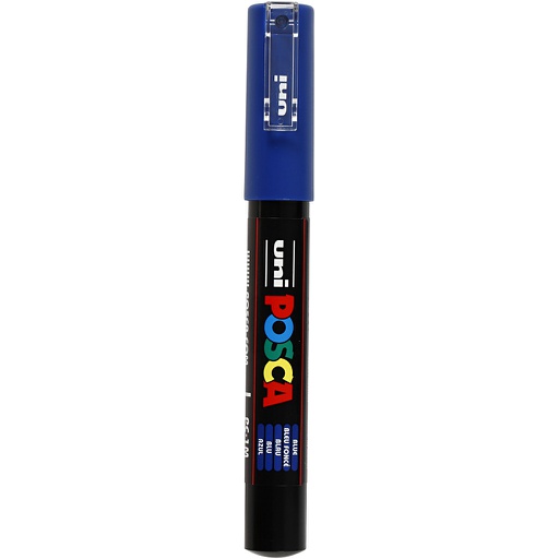 [CR273041] Posca verfstift PC1MC Extrafijne conische punt - Donkerblauw