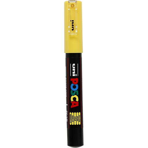 [CR273044] Posca verfstift PC1MC Extrafijne conische punt - Geel