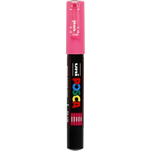 [CR273056] Posca verfstift PC1MC Extrafijne conische punt - Roos