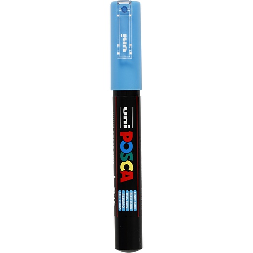 [CR273057] Posca verfstift PC1MC Extrafijne conische punt - Lichtblauw