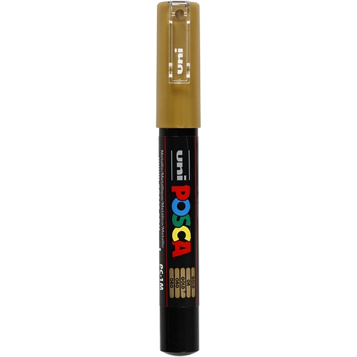 [CR273810] Posca verfstift PC1MC Extrafijne conische punt - Goud