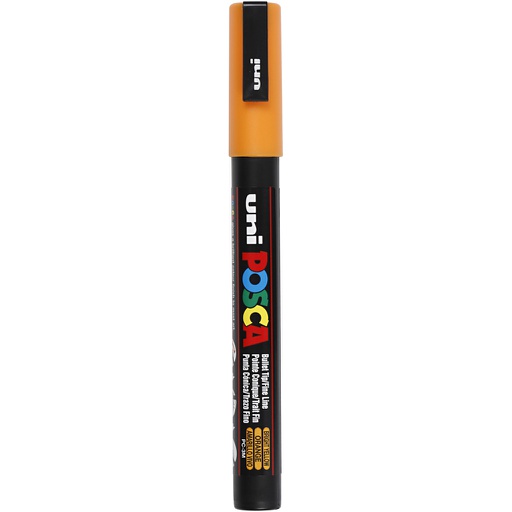 [CR274024] Posca verfstift PC3M Fijne conische punt - Oranje