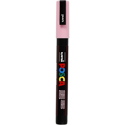 [CR274029] Posca verfstift PC3M Fijne conische punt - Lichtroze