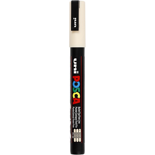 [CR274088] Posca verfstift PC3M Fijne conische punt - Beige