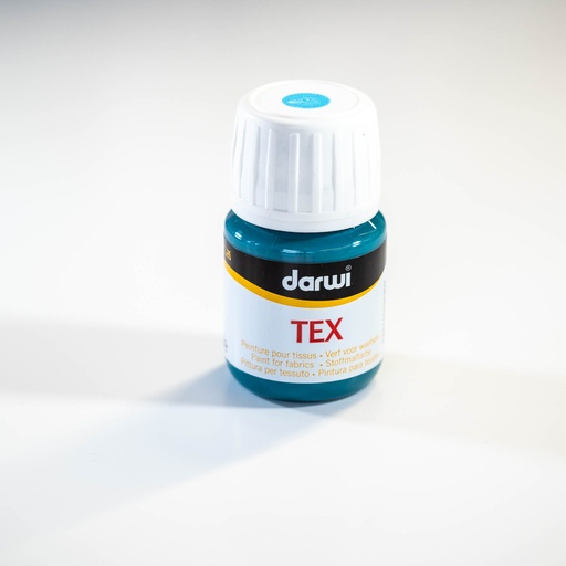 [DA0100030#203] Darwi Tex textielverf, 30ml, Antiek blauw