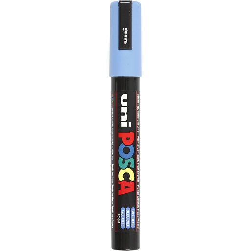 [CR276031] Posca Verfstift medium conische punt Helderblauw